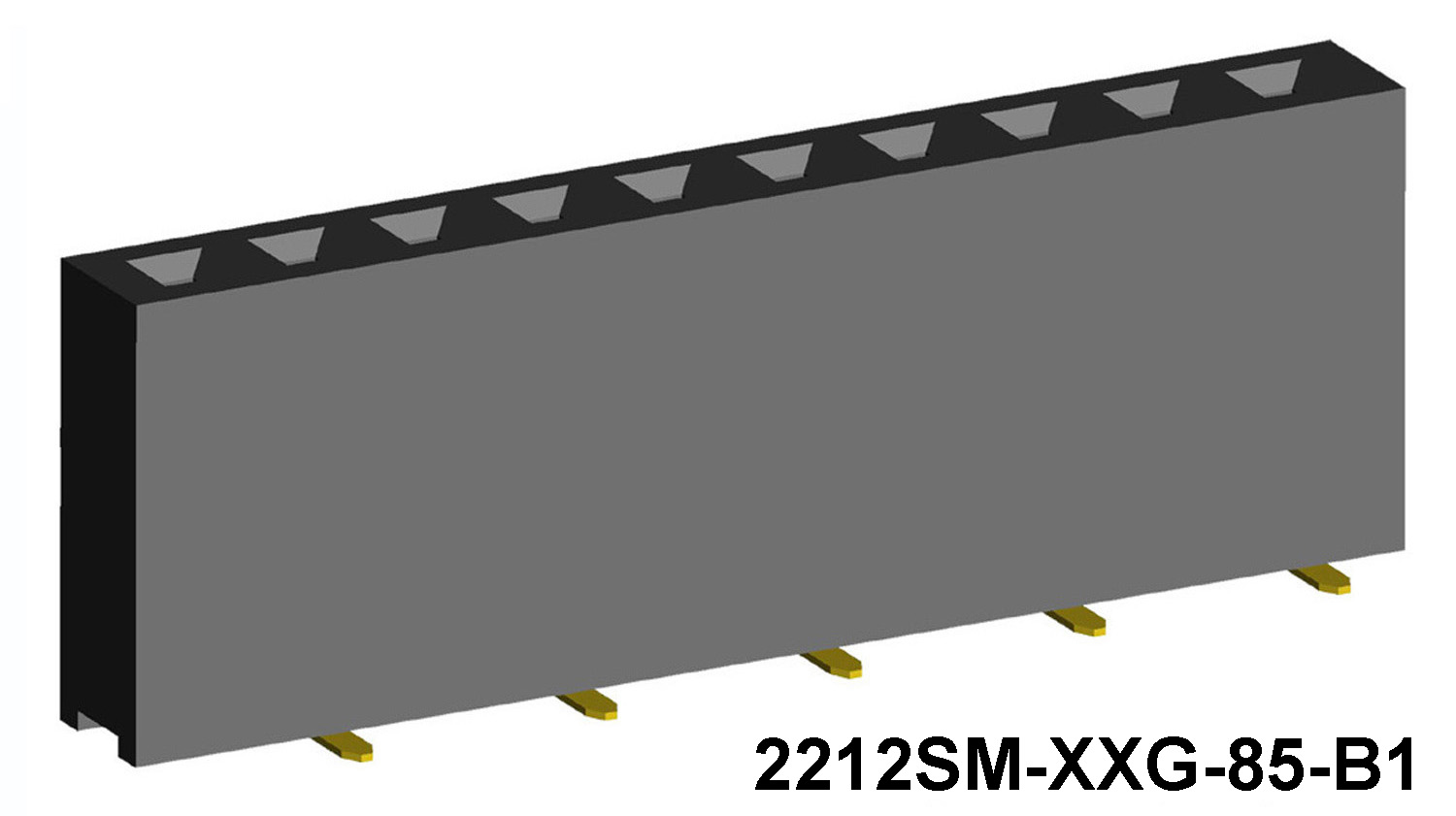 2212SM-XXG-85-BX ,        (SMD) ,  2,54 ,  / ( ),       > 2,54 x 2,54
