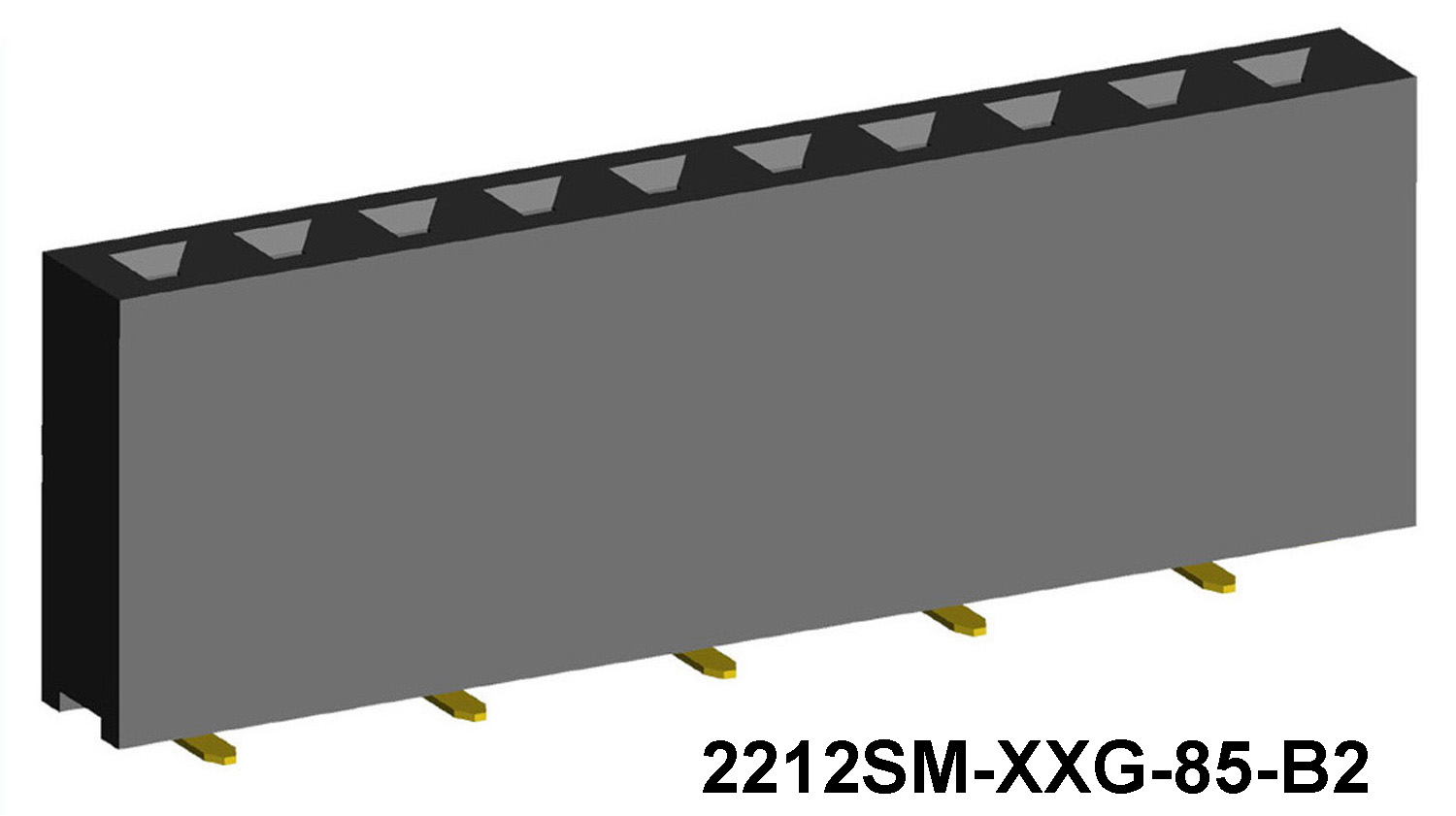 2212SM-XXG-85-BX ,        (SMD) ,  2,54 ,  / ( ),       > 2,54 x 2,54