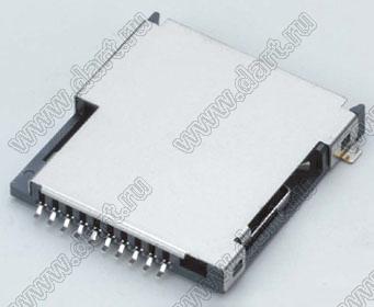 MSC010-A0-0000, MS Card Connector Normal Type, MS  ,  ,   