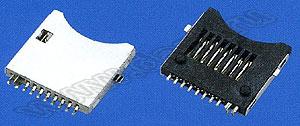 MICRO SD-05, SD Card Connector Reverse Short Type, SD  ,  ,   