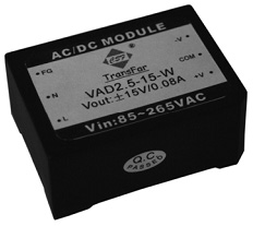 VAD2.5~30W, Double-Output Common-Ground Series, 