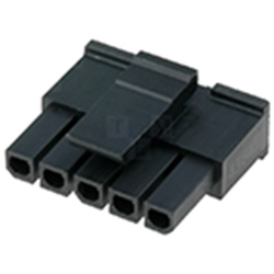 Серия 5561 (Micro-Fit 3.0 MOLEX 43020) двухрядная вилка на кабель, шаг 3,0 мм : Разъемы кабель-кабель