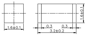      , 3,2*1,6*1,6 SMD diode discharge 0.5kA 1206