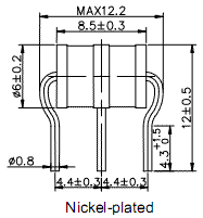   , 6,0*8,5 3 pole plug discharge 5kA*2