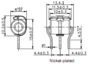   , 8,0*10 3 pole plug discharge 10kA*2, C 