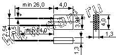 Серия RL612N, Светодиоды Индикаторные Точечные Постоянного свечения Прямоугольные