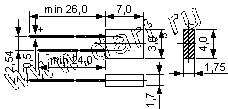 Серия RL626N, Светодиоды Индикаторные Точечные Постоянного свечения Прямоугольные