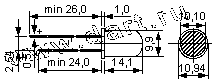 Серия RL82, Светодиоды Индикаторные Точечные Постоянного свечения Круглые 10 мм