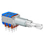 Резисторы переменные (потенциометры) роторного типа - серия 12 мм