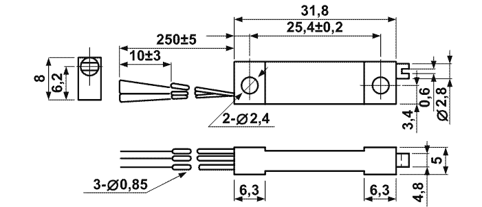 WIW1024-L, Серия WIW1024 (3059), Резисторы переменные/подстроечные