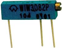 WIW3082P, Серия WIW3082, Резисторы переменные/подстроечные