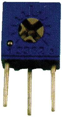 WIW3362-S, Серия WIW3362 6 мм, Резисторы переменные/подстроечные