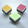 ST-12, Со светодиодной подсветкой: красной, желтой, зеленой, Переключатели кнопочные (Push)
