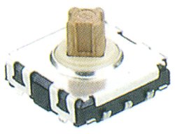 TMHU10 кнопка тактовая 6,0x6,2мм четырехнаправленная с центральным нажатием ("микроджойстик") для поверхностного монтажа